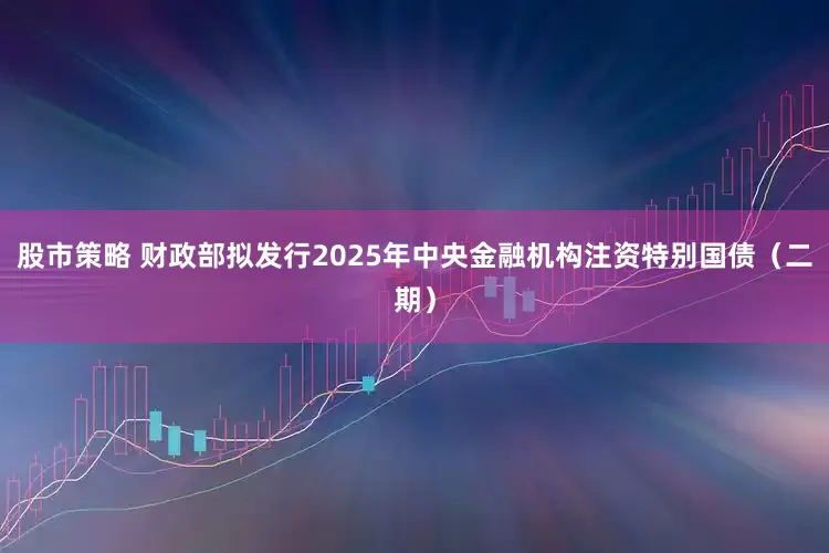 股市策略 财政部拟发行2025年中央金融机构注资特别国债（二期）